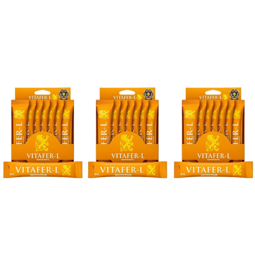 Vitafer L-Gold - Multivitamin - 48 Sachets  (ORIGINAL) - Image 2